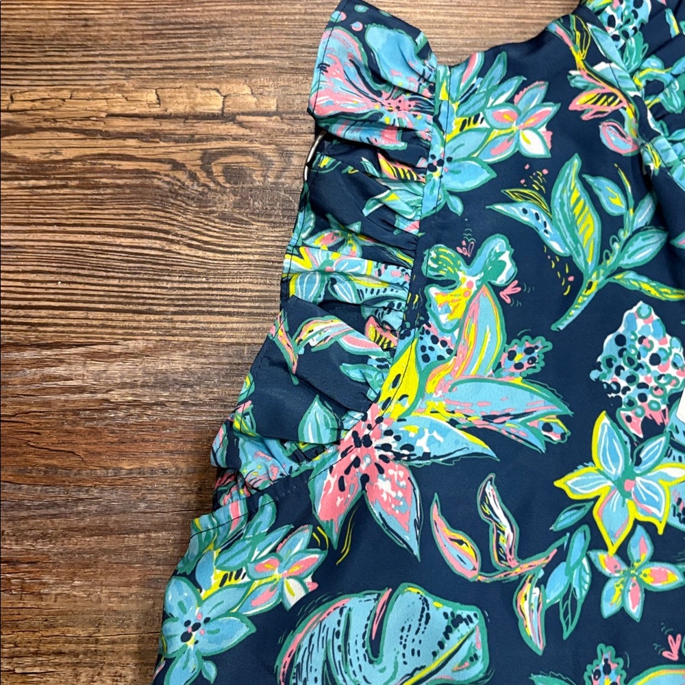 NWT Charlie Paige Floral Sleeveless Dress - Picture 4 of 4